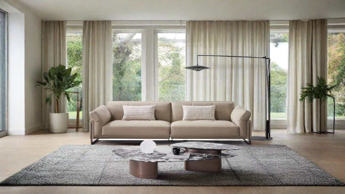EK-D02 Top Grain Leather Sofa Collection