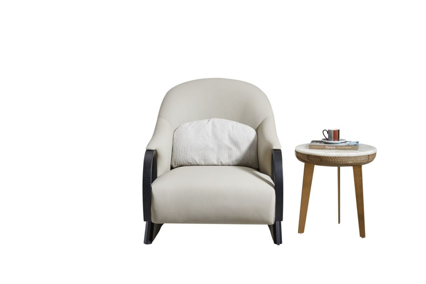 EK-Y1017 Light Gray Accent Chair