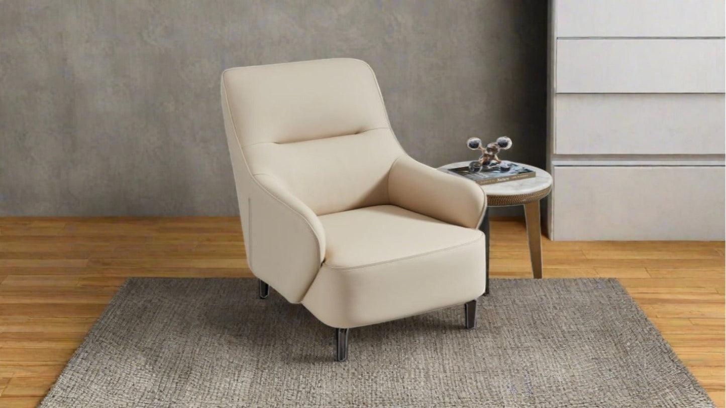 EK-Y1018 Light Gray Accent Chair