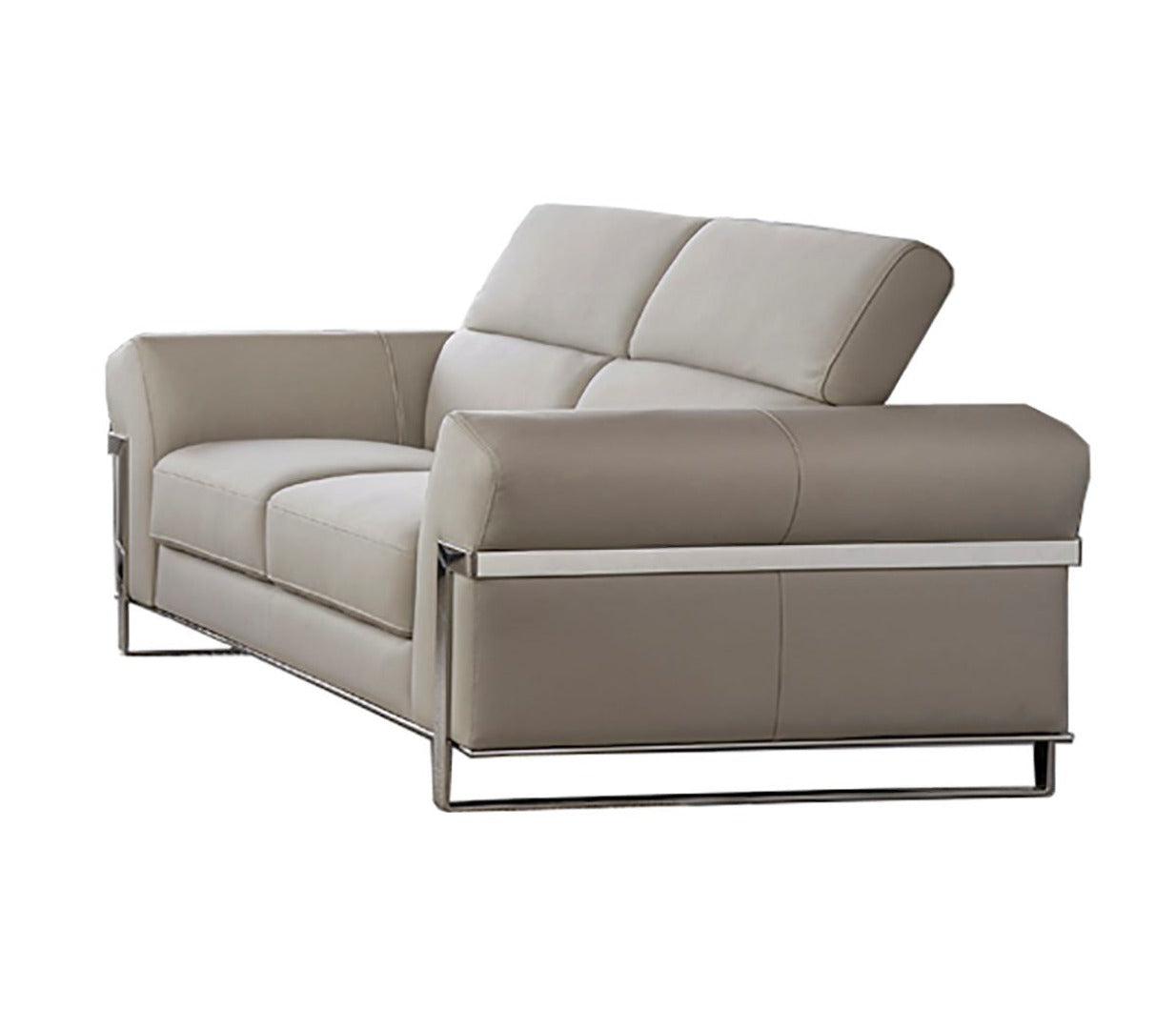 Ek012 Italian Full Leather Sofa Set