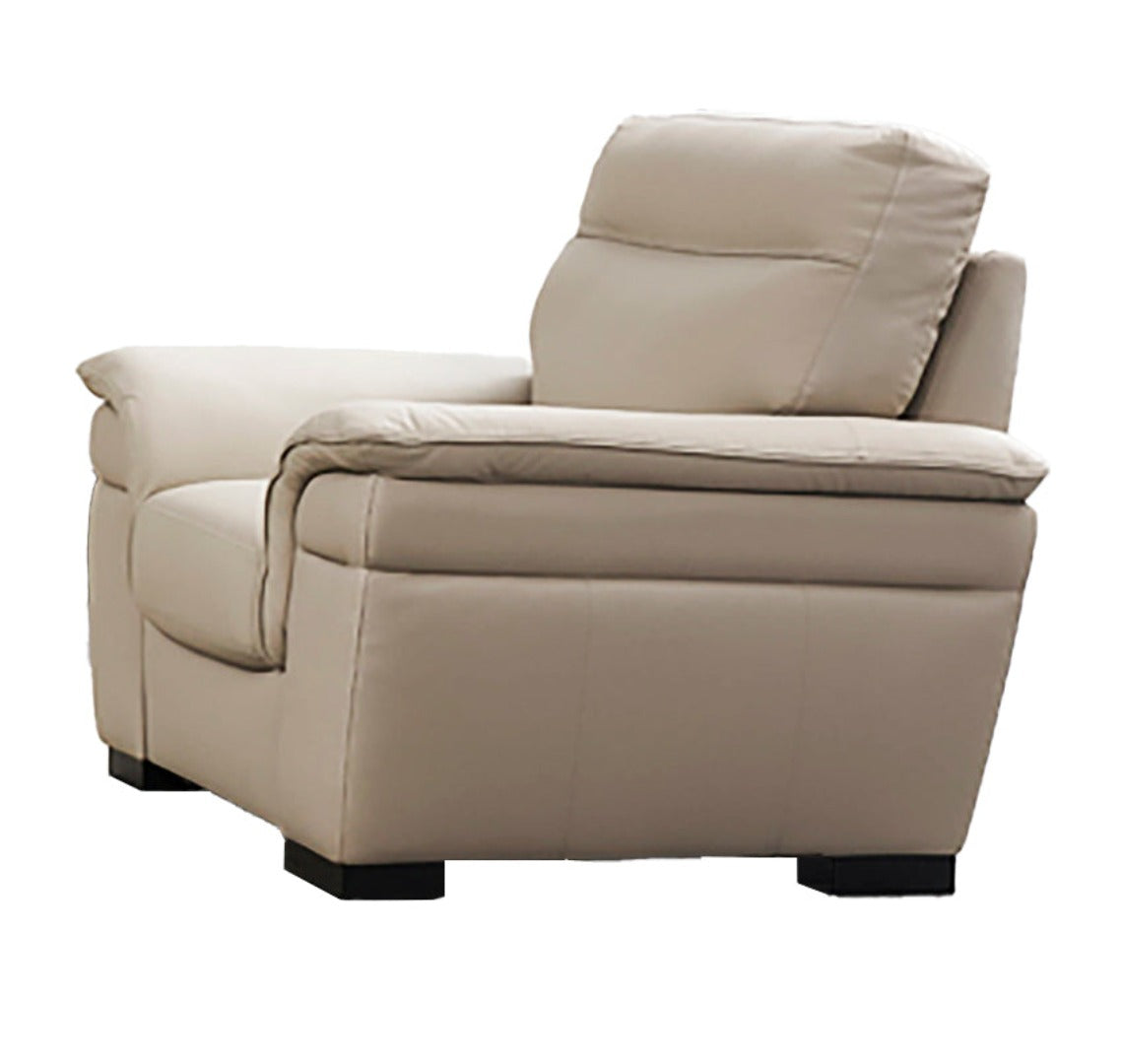 EK020 Italian Leather Sofa Set