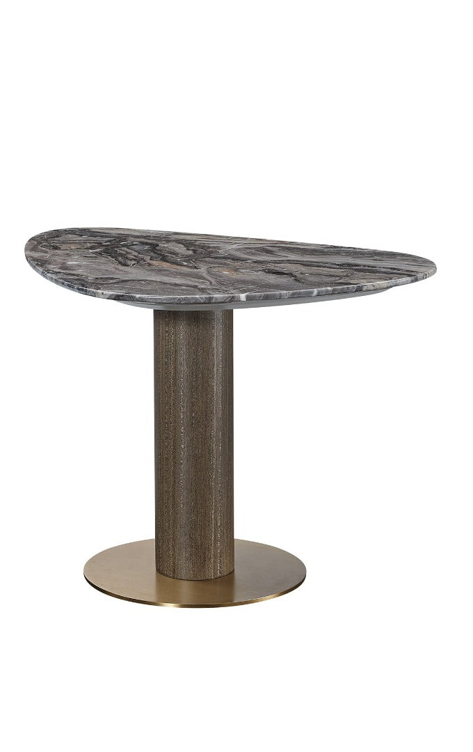CT-Y300 Faux Marble & Metal Coffee Table