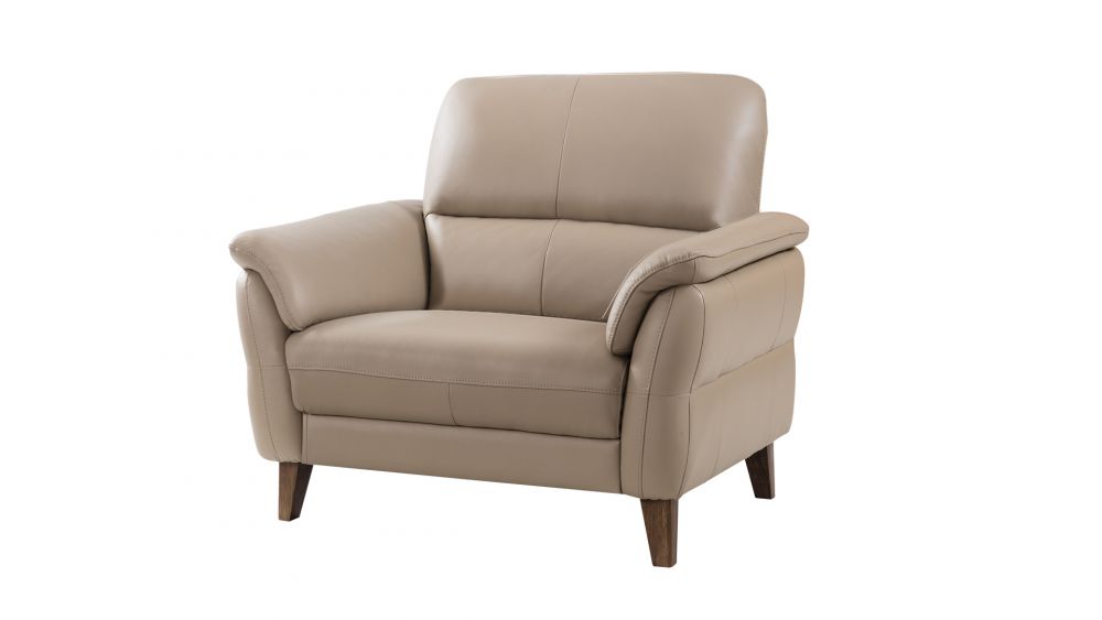 EK073 Italian Leather Sofa Set