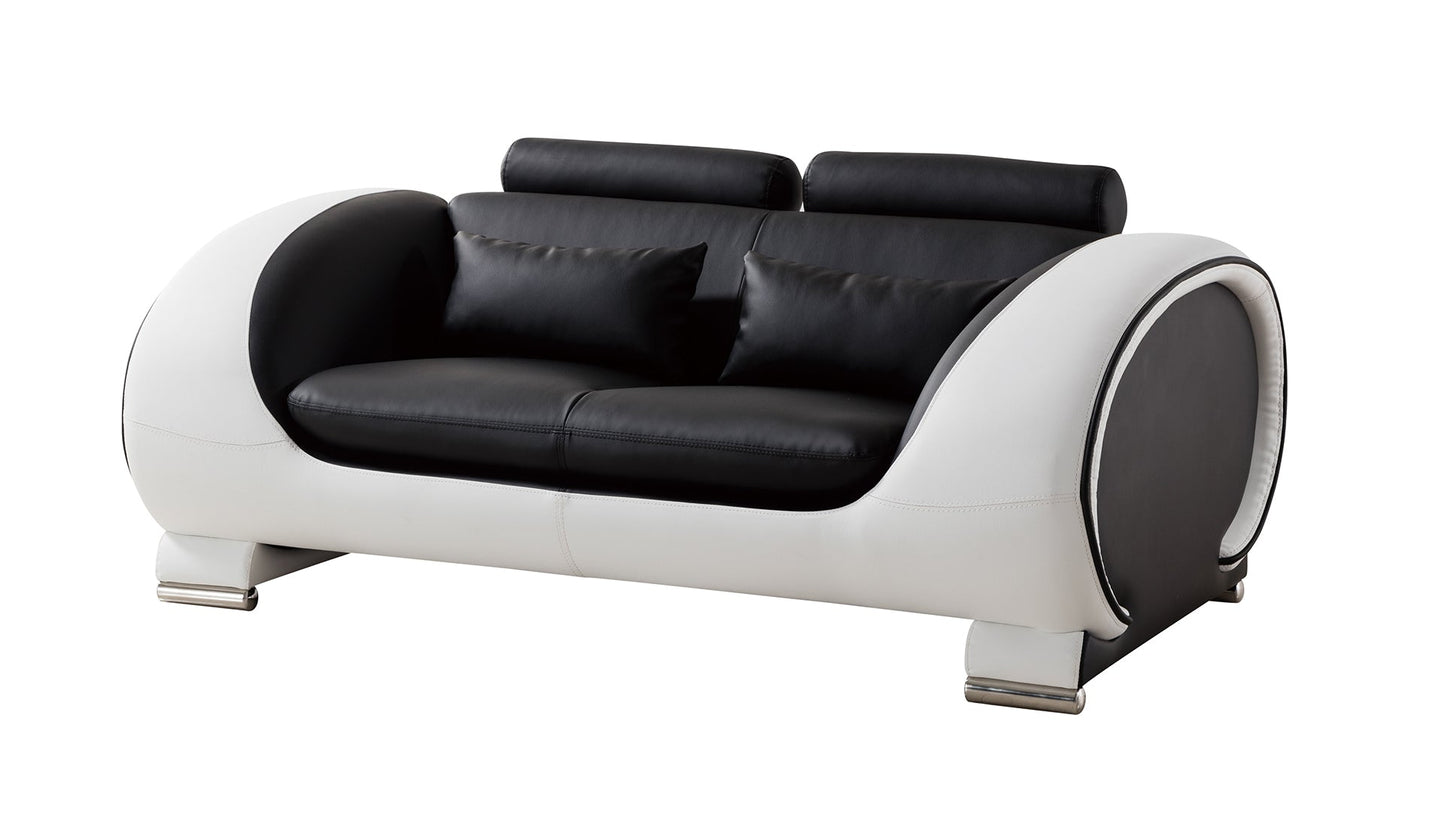 AE-D802 Collection Modern Leatherette Sofa Set