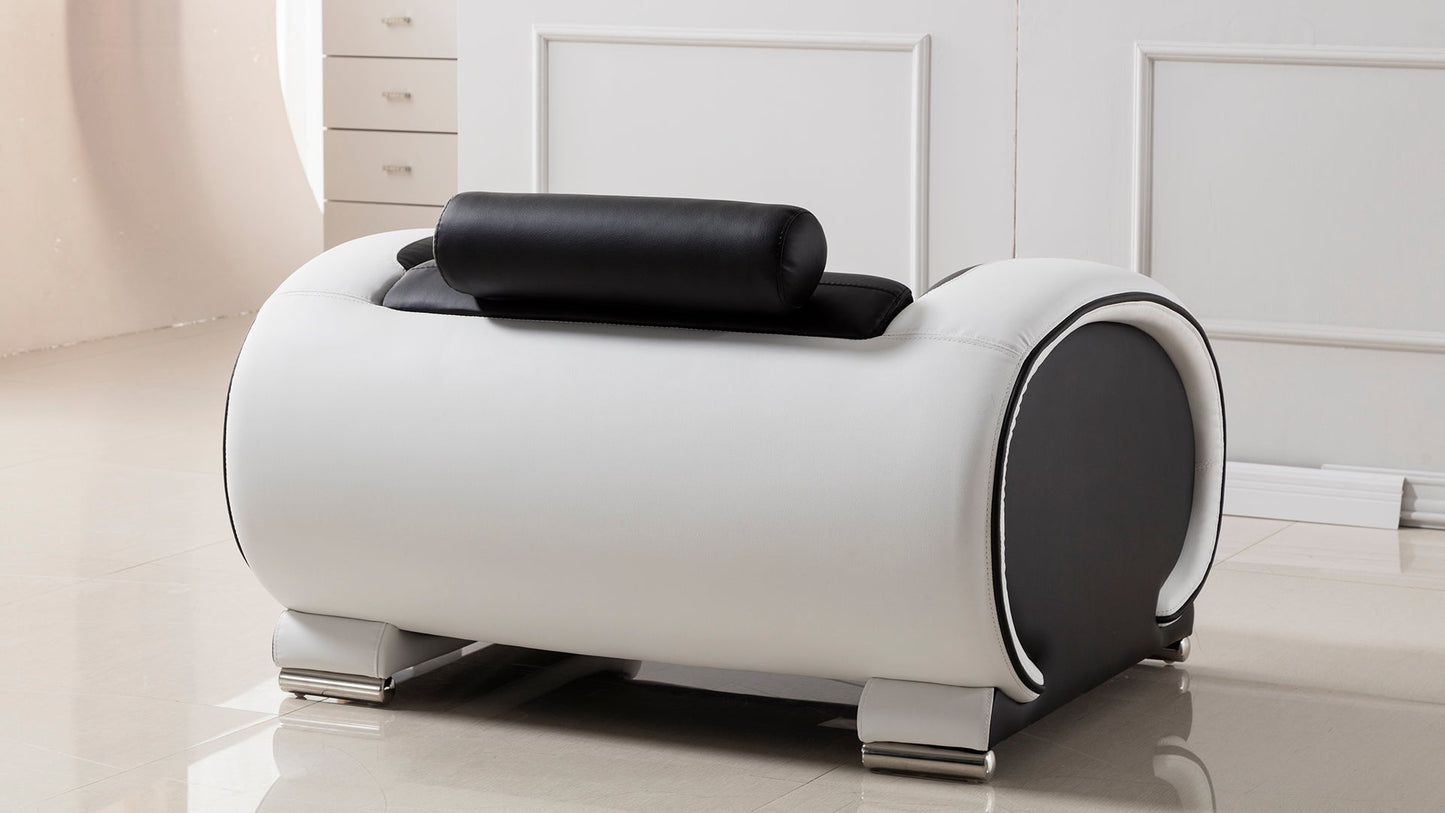 AE-D802 Collection Modern Leatherette Sofa Set