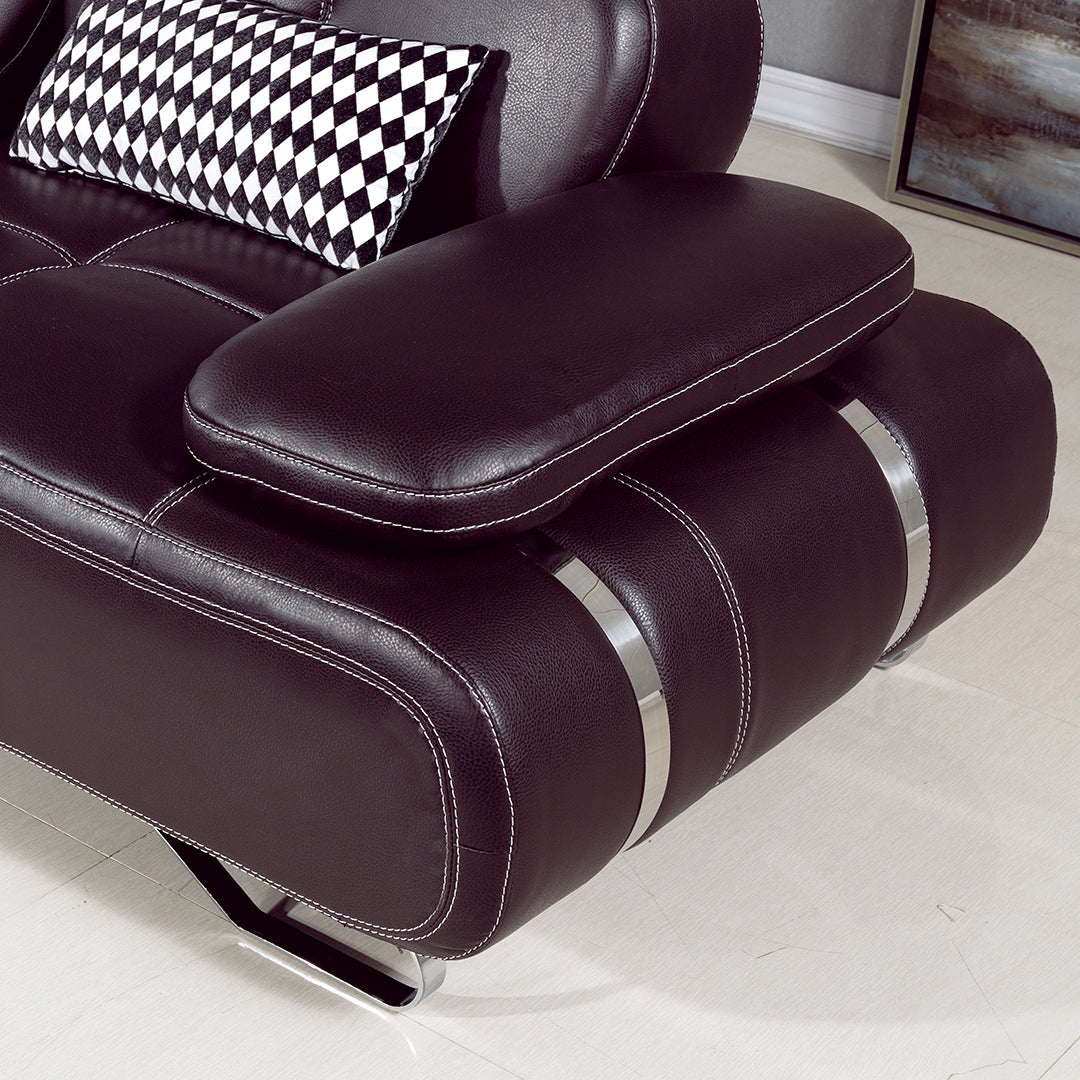 AE-L607 Leatherette Modular Sectional Set