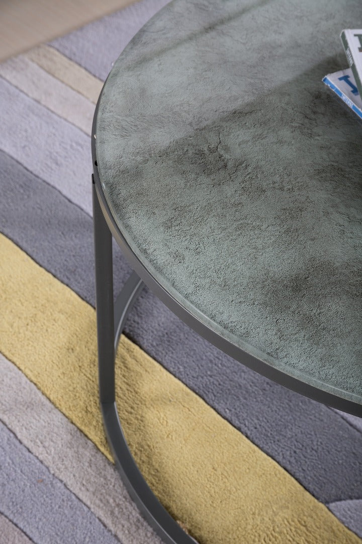 M398 Faux Marble Coffee Table & End Table Collection