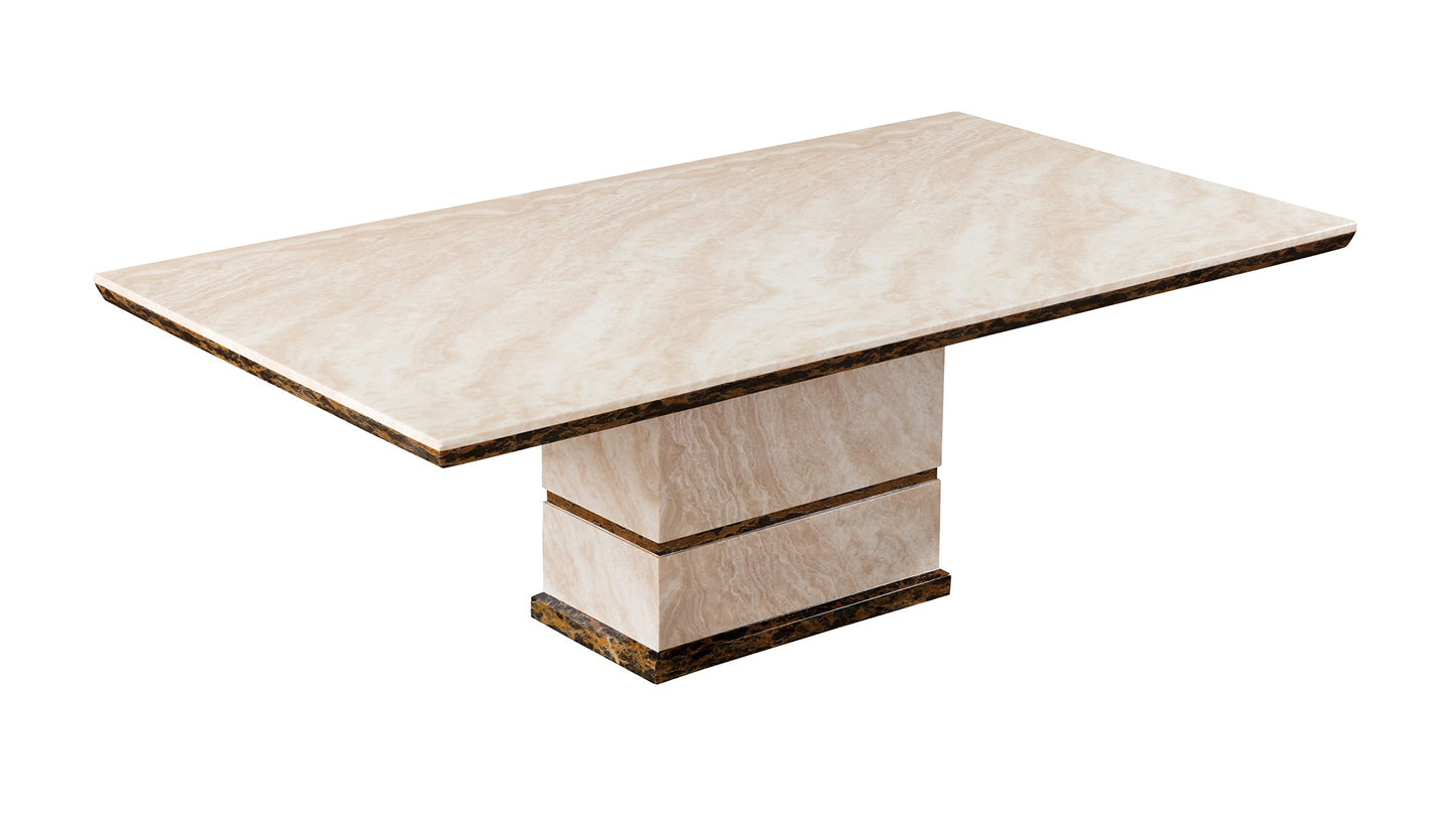 DT-H28 Faux Marble Top Dining Table