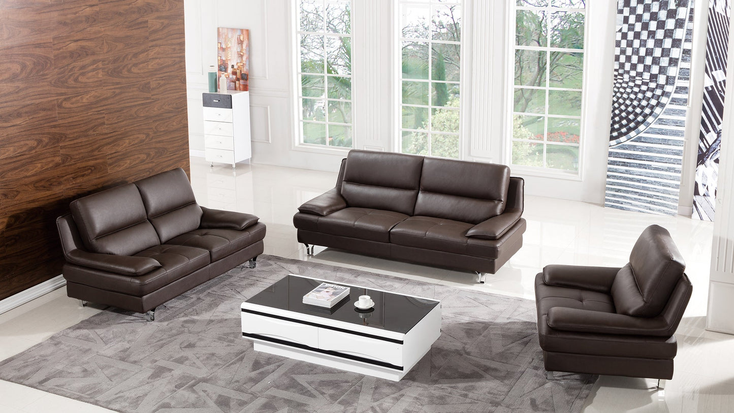 EK-B109 Genuine Leather Sofa Set