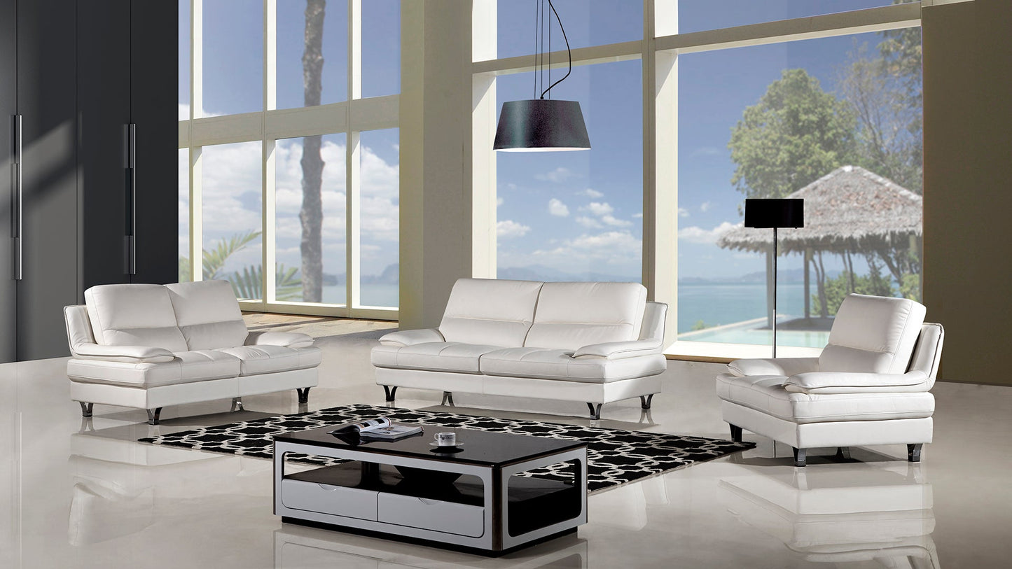 EK-B109 Genuine Leather Sofa Set