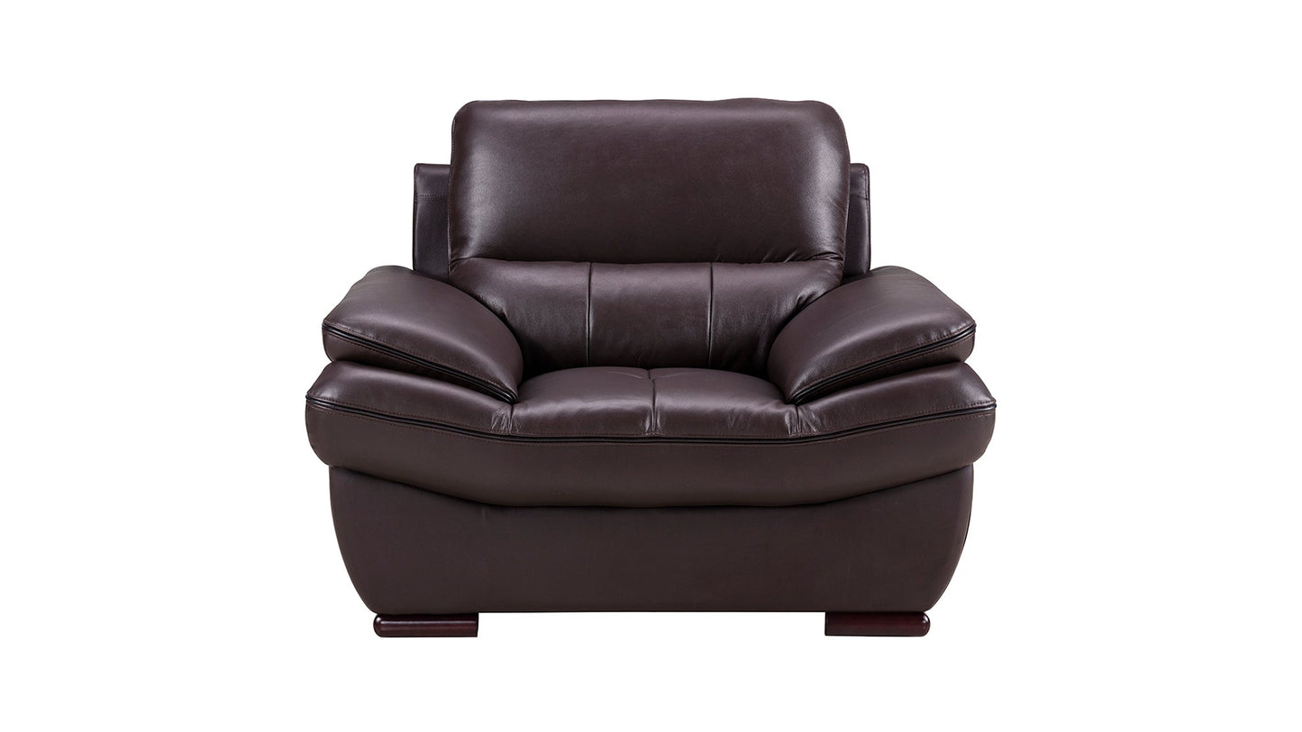 EK-B305 Genuine Leather Sofa Set