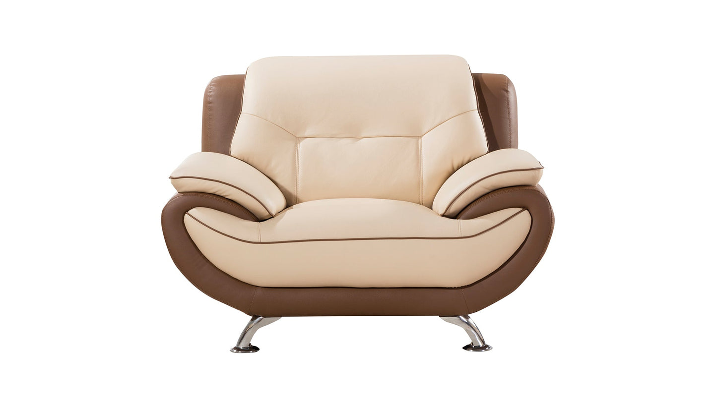 EK9600 Genuine Leather Sofa Set