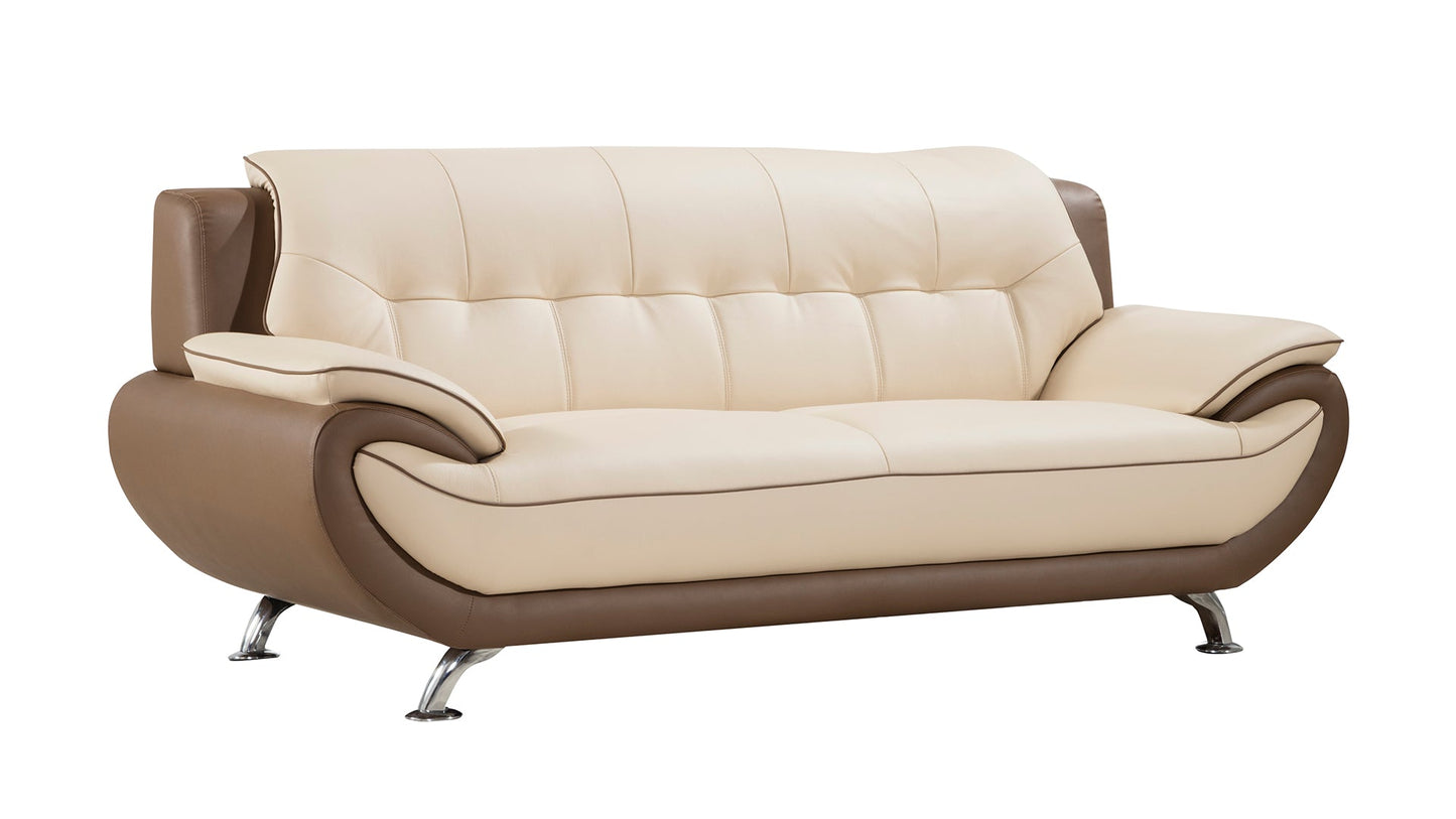 EK9600 Genuine Leather Sofa Set