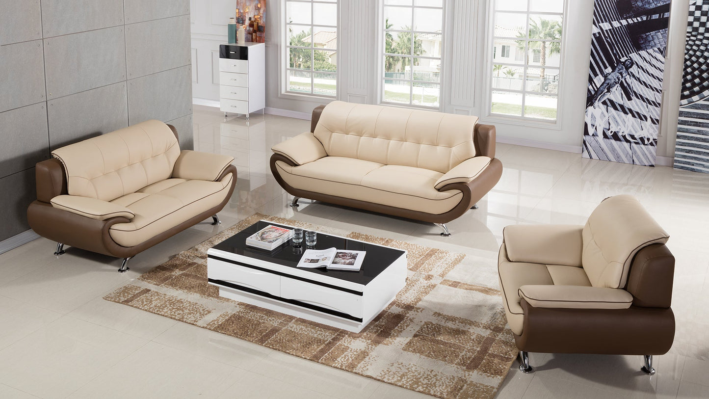 EK9600 Genuine Leather Sofa Set