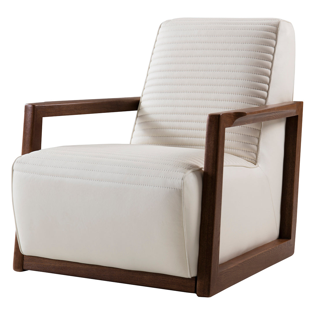 EK-CH05 Italian Leather Accent Chair Collection