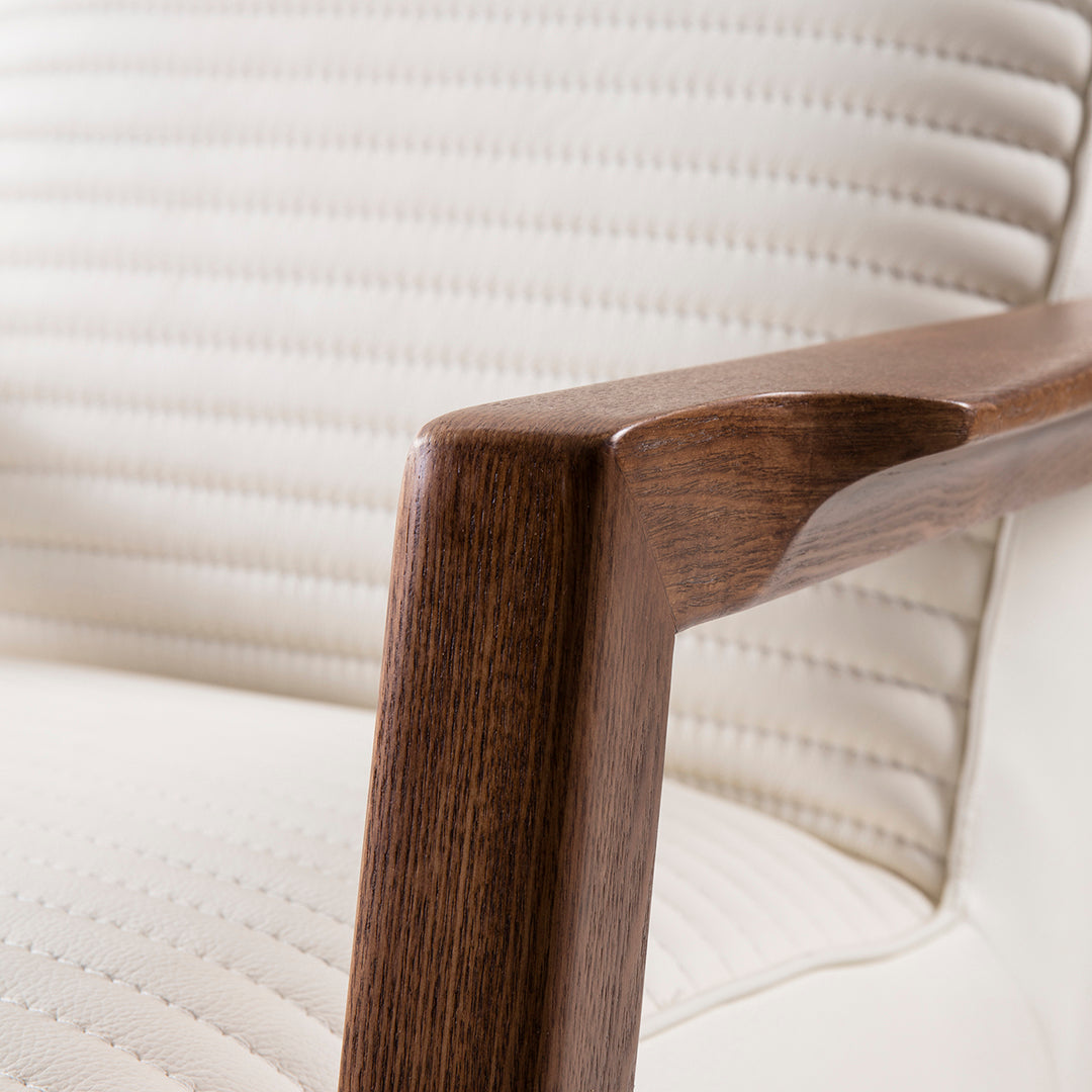 EK-CH05 Italian Leather Accent Chair Collection