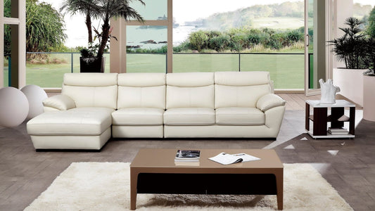 EK-L021 Italian Leather Sectional Sofa Set