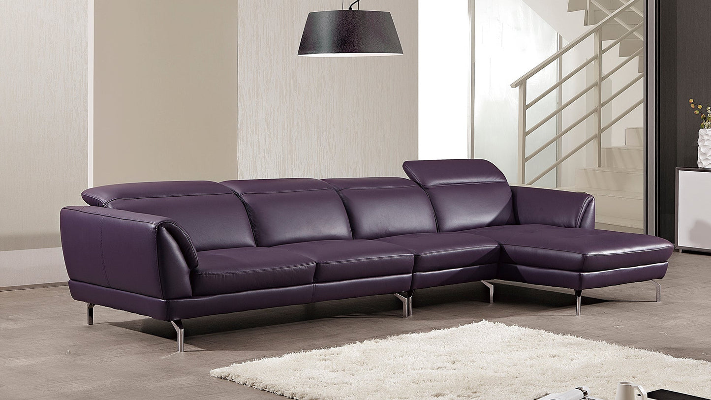 EK-L023 Italian Leather Sectional Sofa Collection