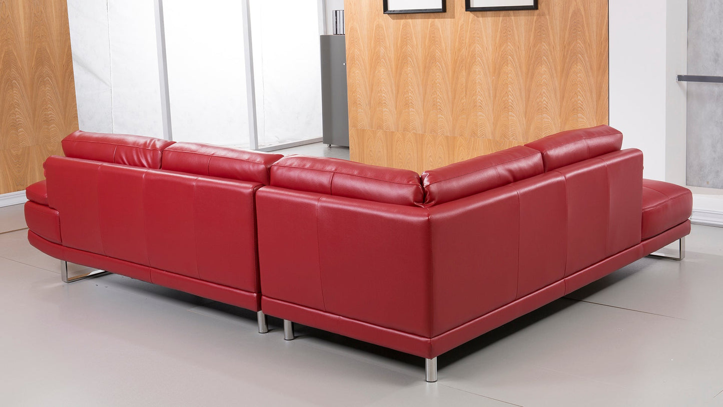 EK-L025 Italian Leather Sectional Sofa Collection