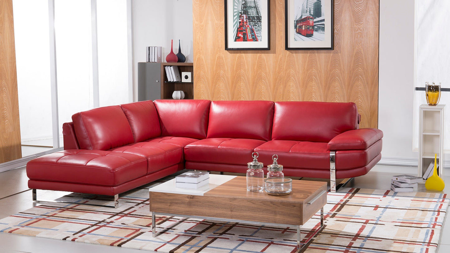 EK-L025 Italian Leather Sectional Sofa Collection