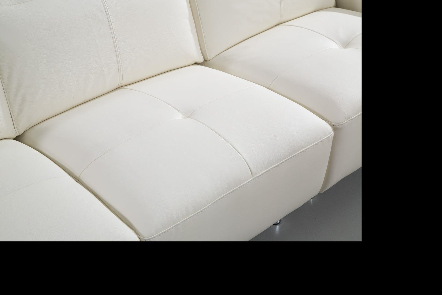 EK-L095 Italian Leather 5-piece Modular Sectional Sofa Set