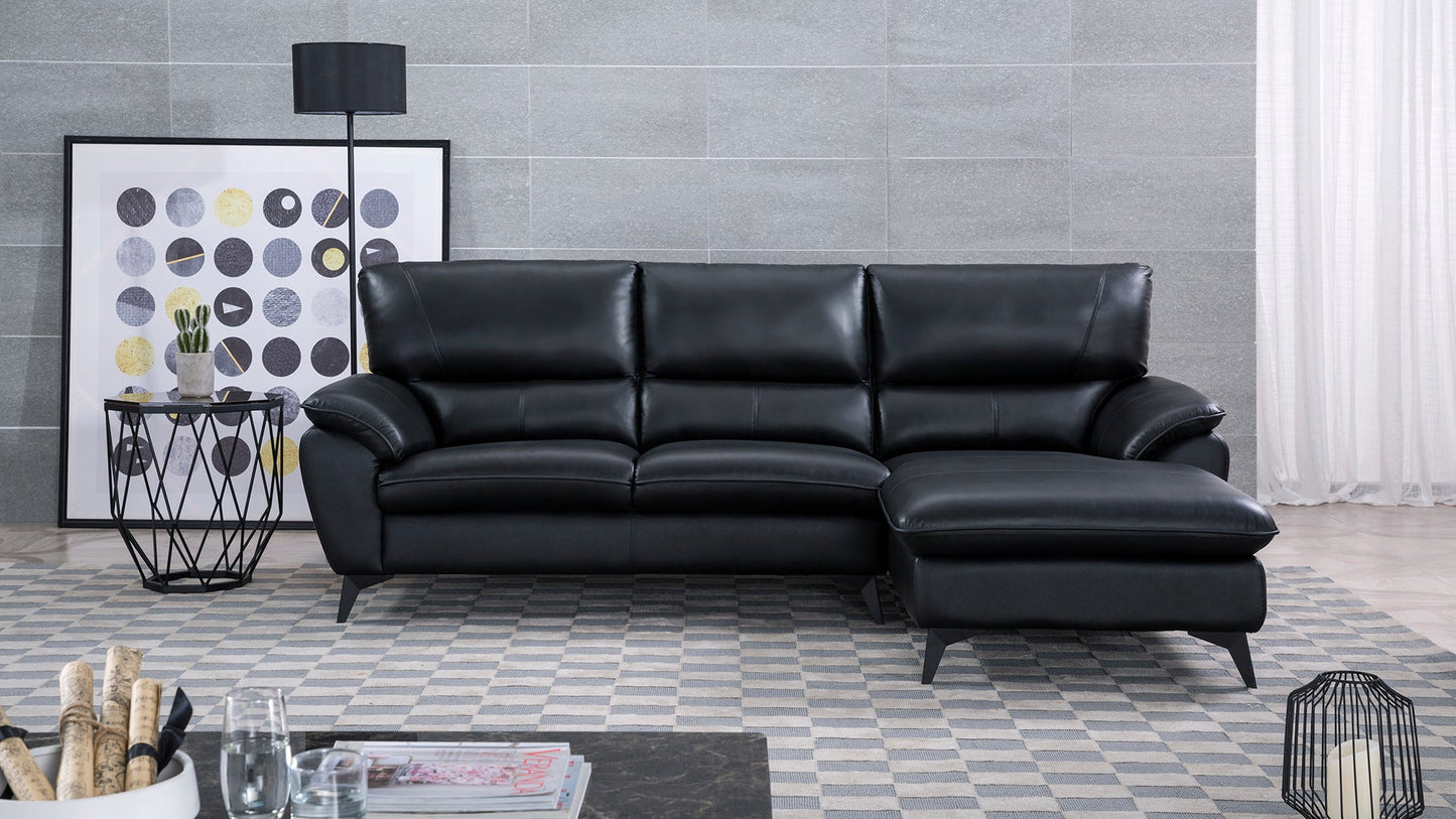 EK-L153 Genuine Leather Sectional Sofa Collection