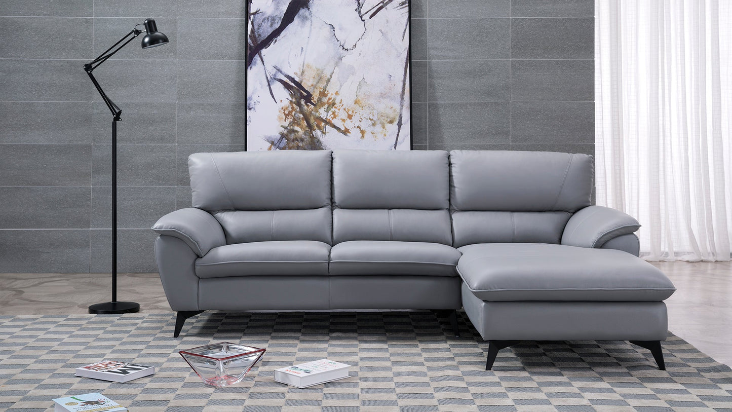 EK-L153 Genuine Leather Sectional Sofa Collection