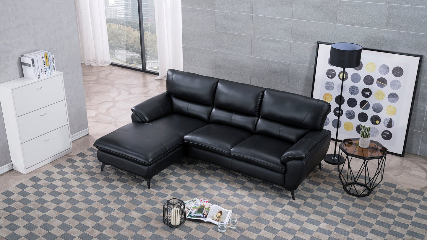 EK-L153 Genuine Leather Sectional Sofa Collection