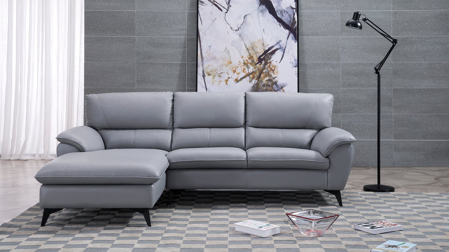 EK-L153 Genuine Leather Sectional Sofa Collection