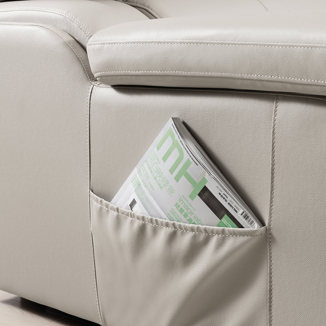 EK-L516 Genuine Leather Sectional Sofa Collection