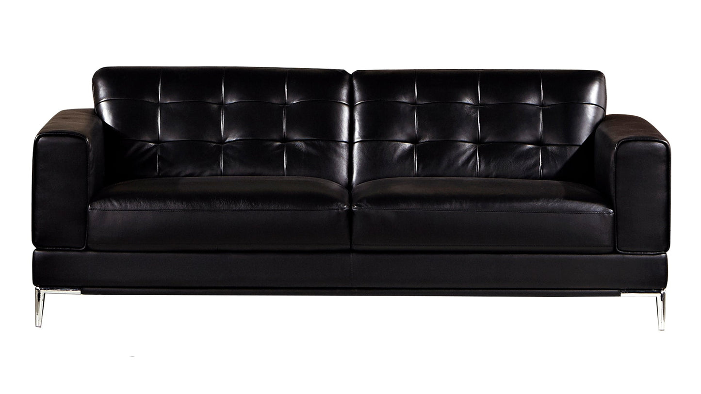 EK003 Italian Leather Sofa Set