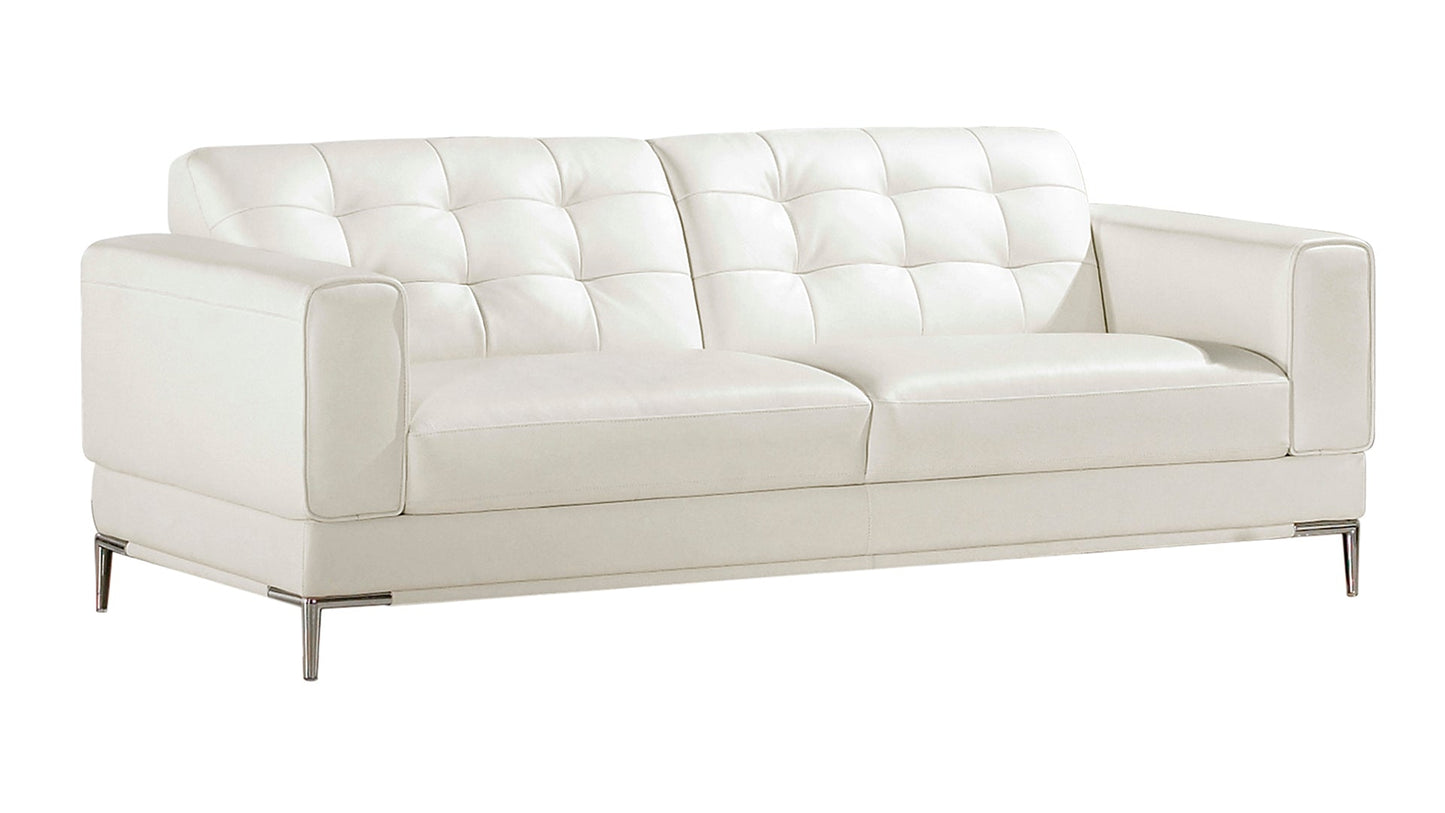 EK003 Italian Leather Sofa Set