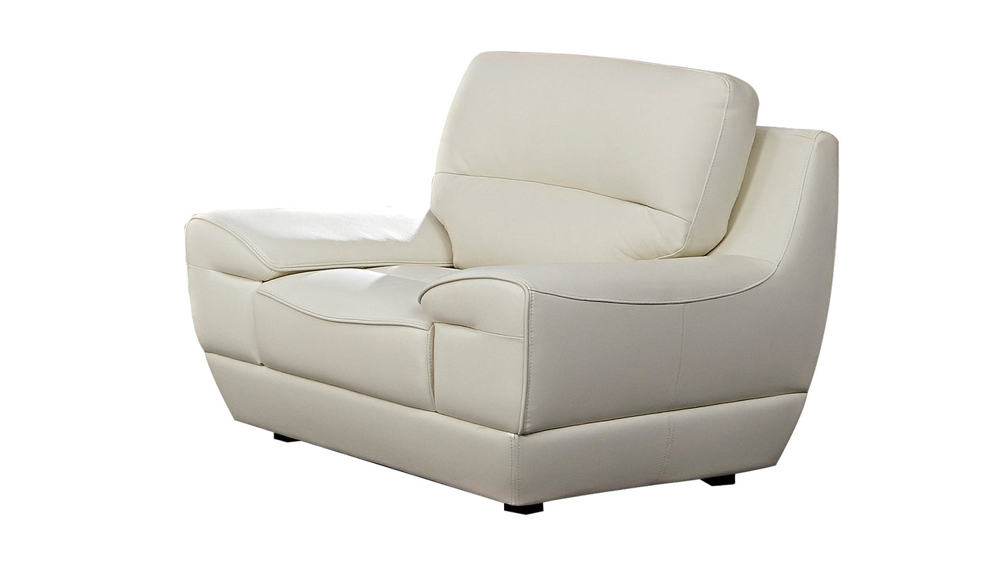 EK018 Italian Leather Sofa Set