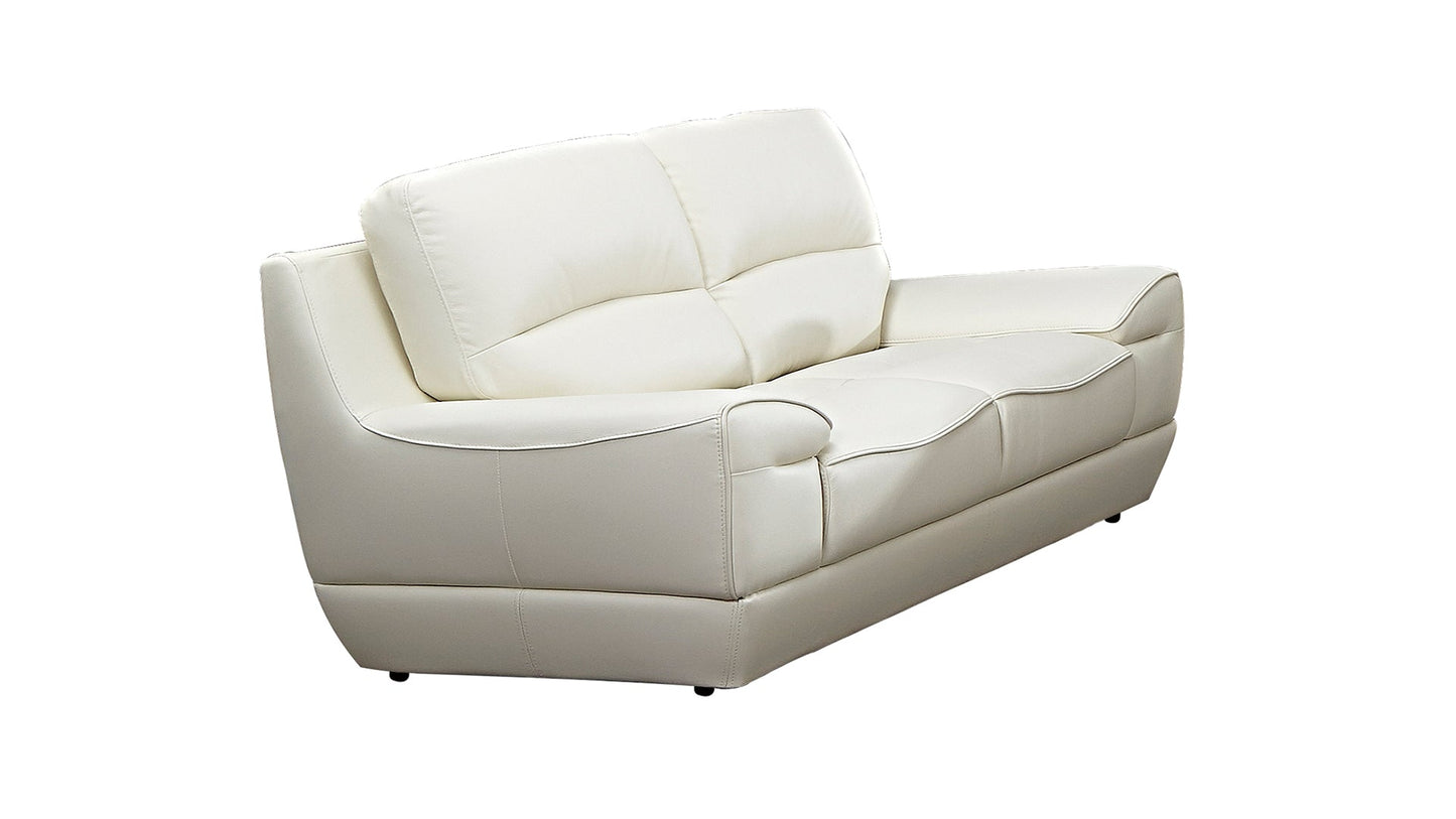 EK018 Italian Leather Sofa Set