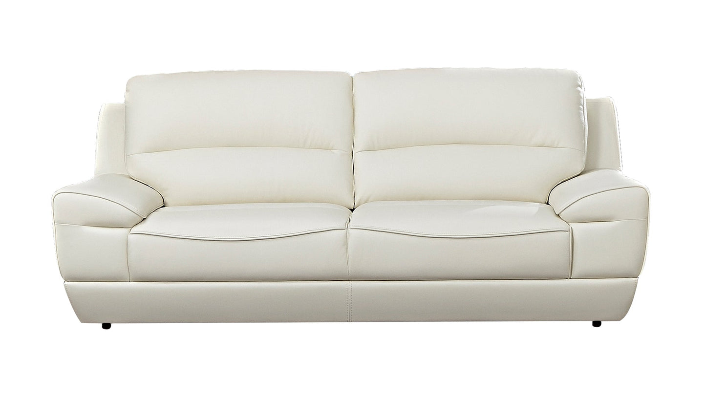EK018 Italian Leather Sofa Set