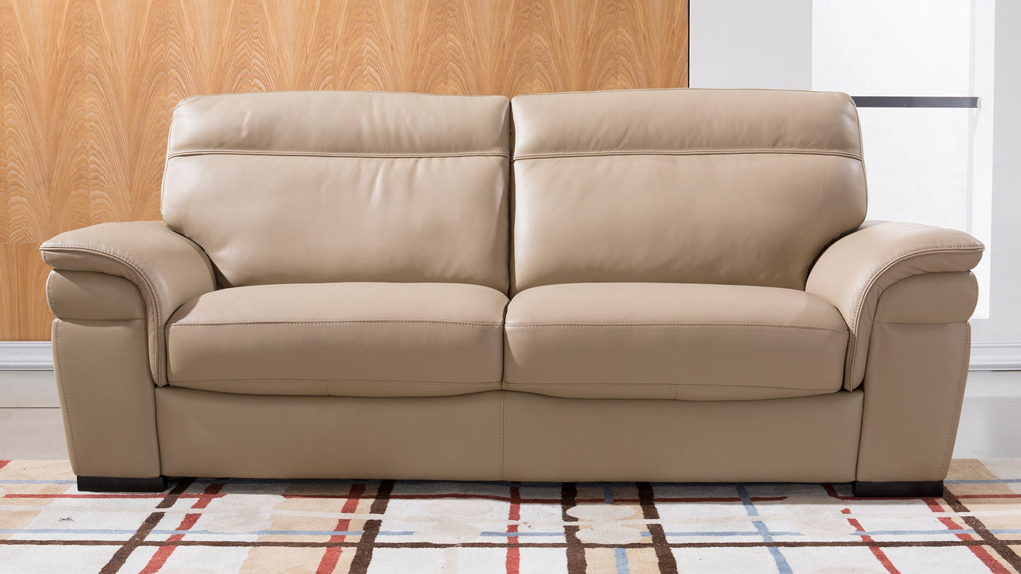EK020 Italian Leather Sofa Set