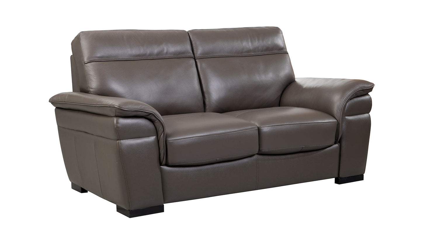 EK020 Italian Leather Sofa Set