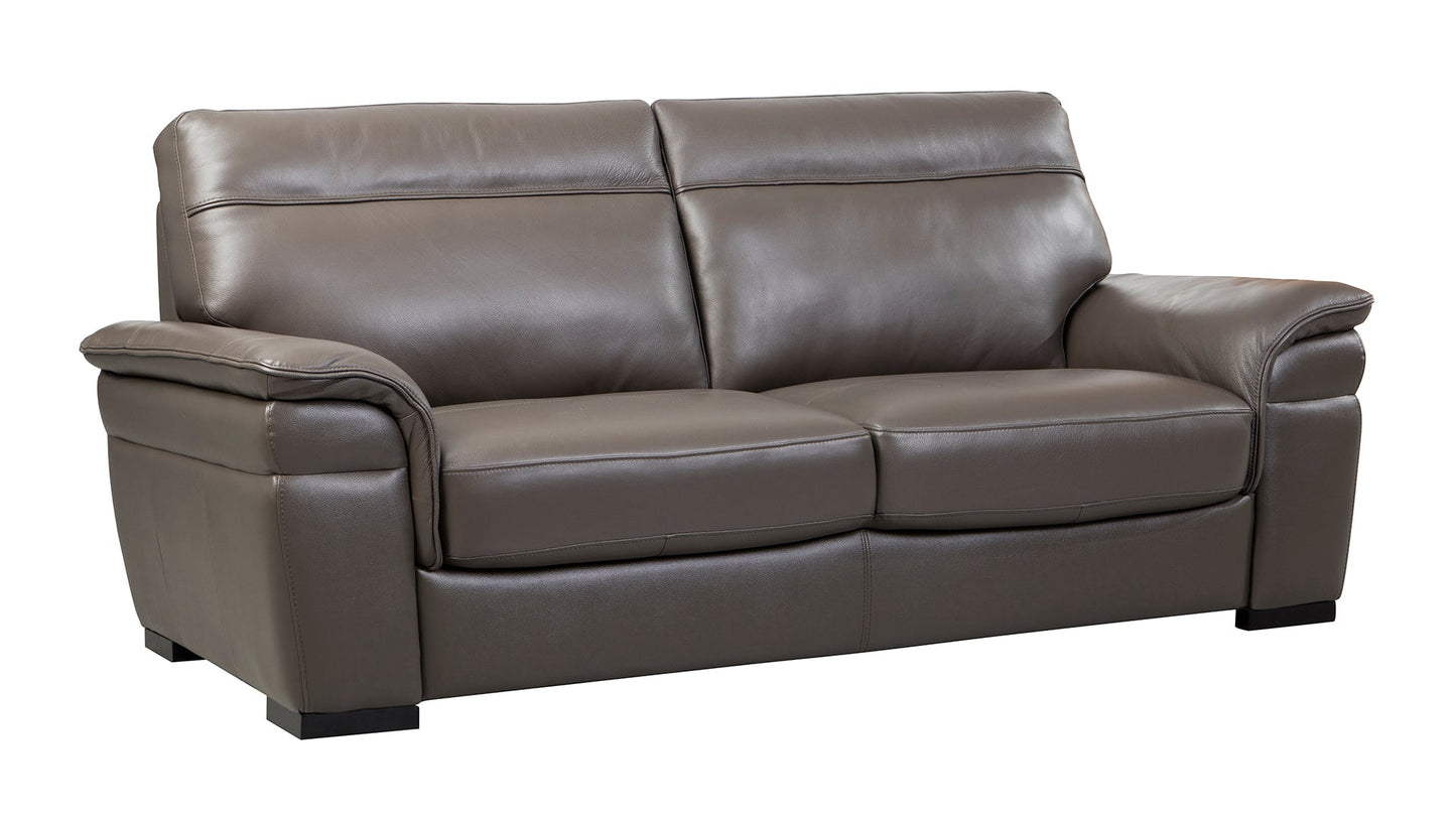 EK020 Italian Leather Sofa Set
