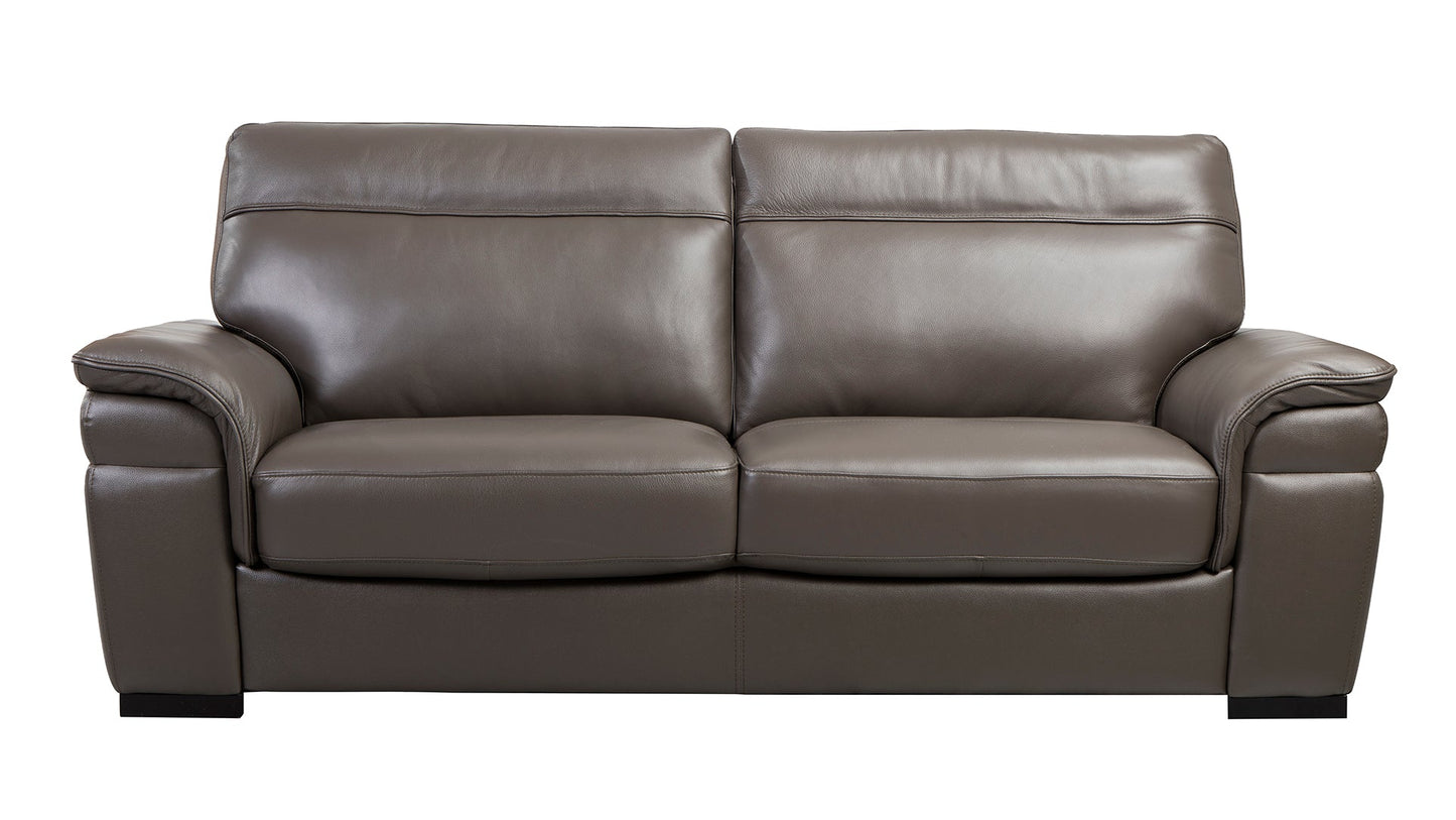 EK020 Italian Leather Sofa Set