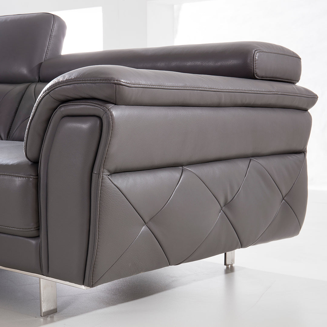 EK068 Italian Leather Sofa Collection