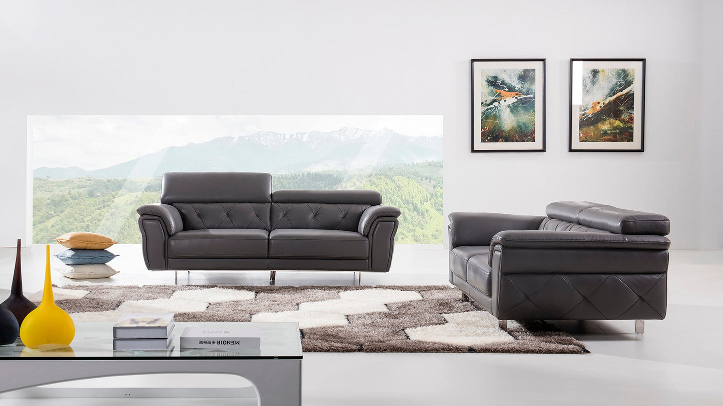 EK068 Italian Leather Sofa Collection