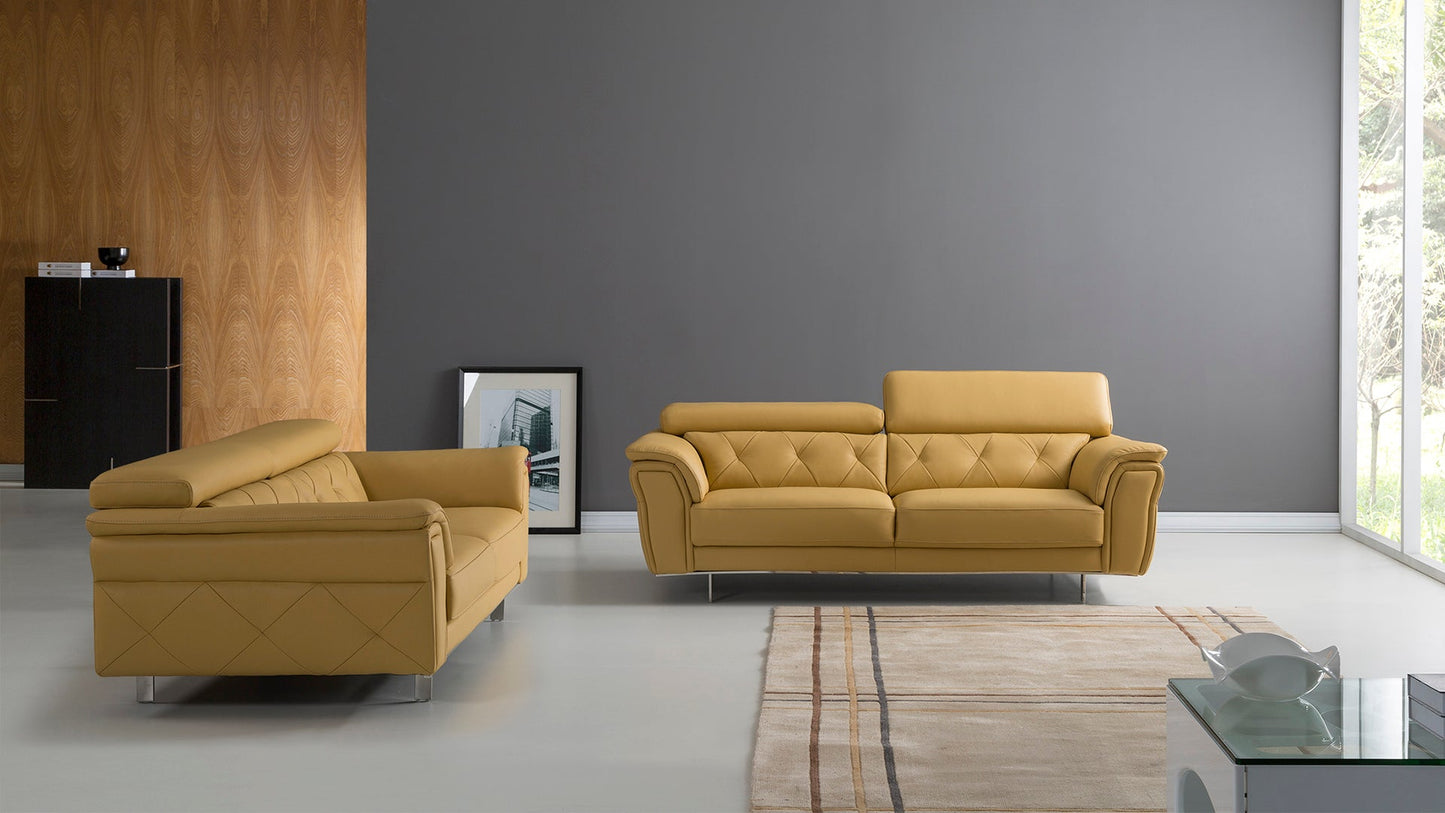 EK068 Italian Leather Sofa Collection