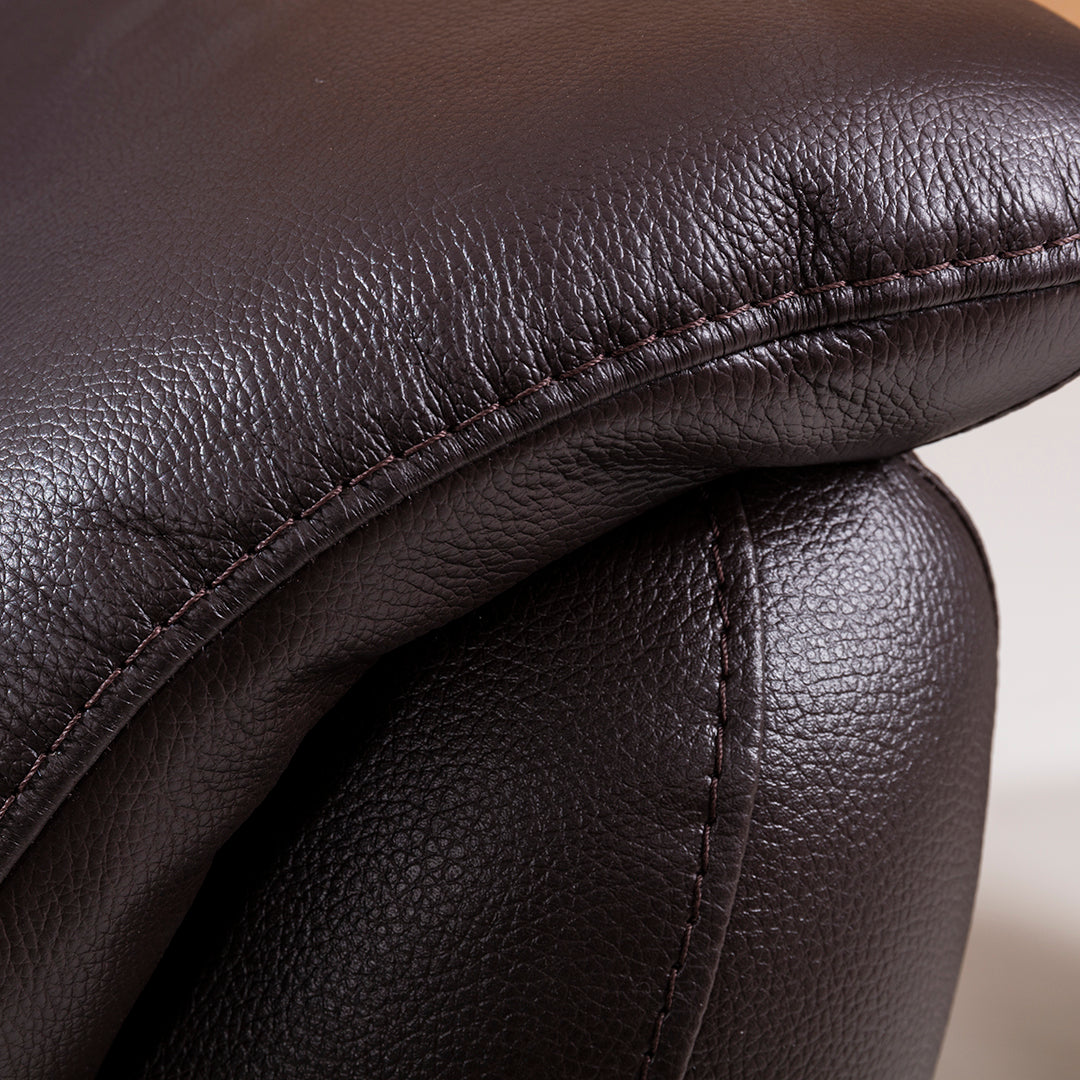 EK073 Italian Leather Sofa Set