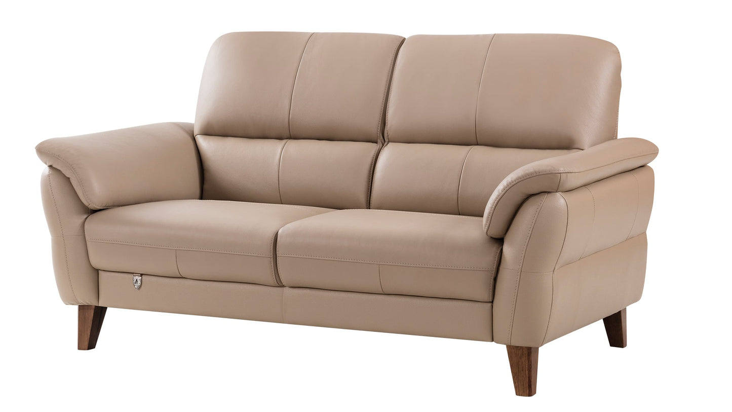 EK073 Italian Leather Sofa Set