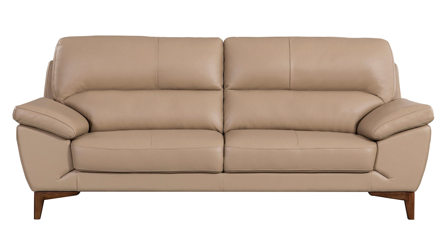 EK080 Italian Leather Sofa Set