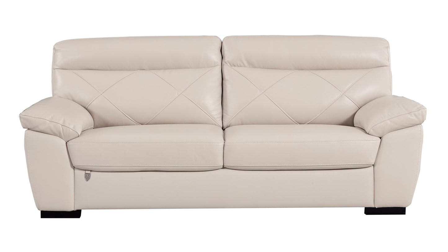EK081 Italian Leather Sofa Set