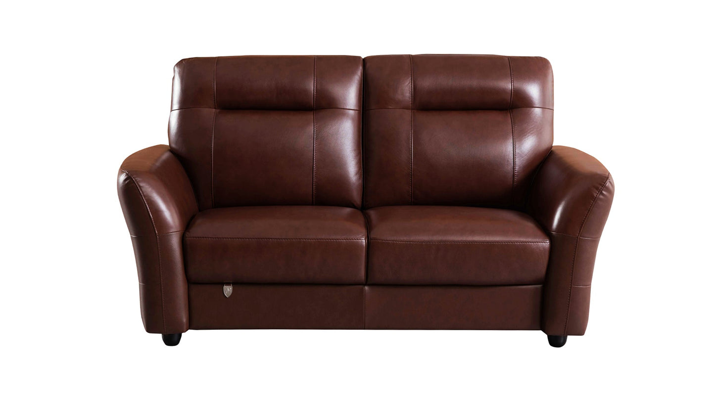EK090 Italian Leather Sofa Set