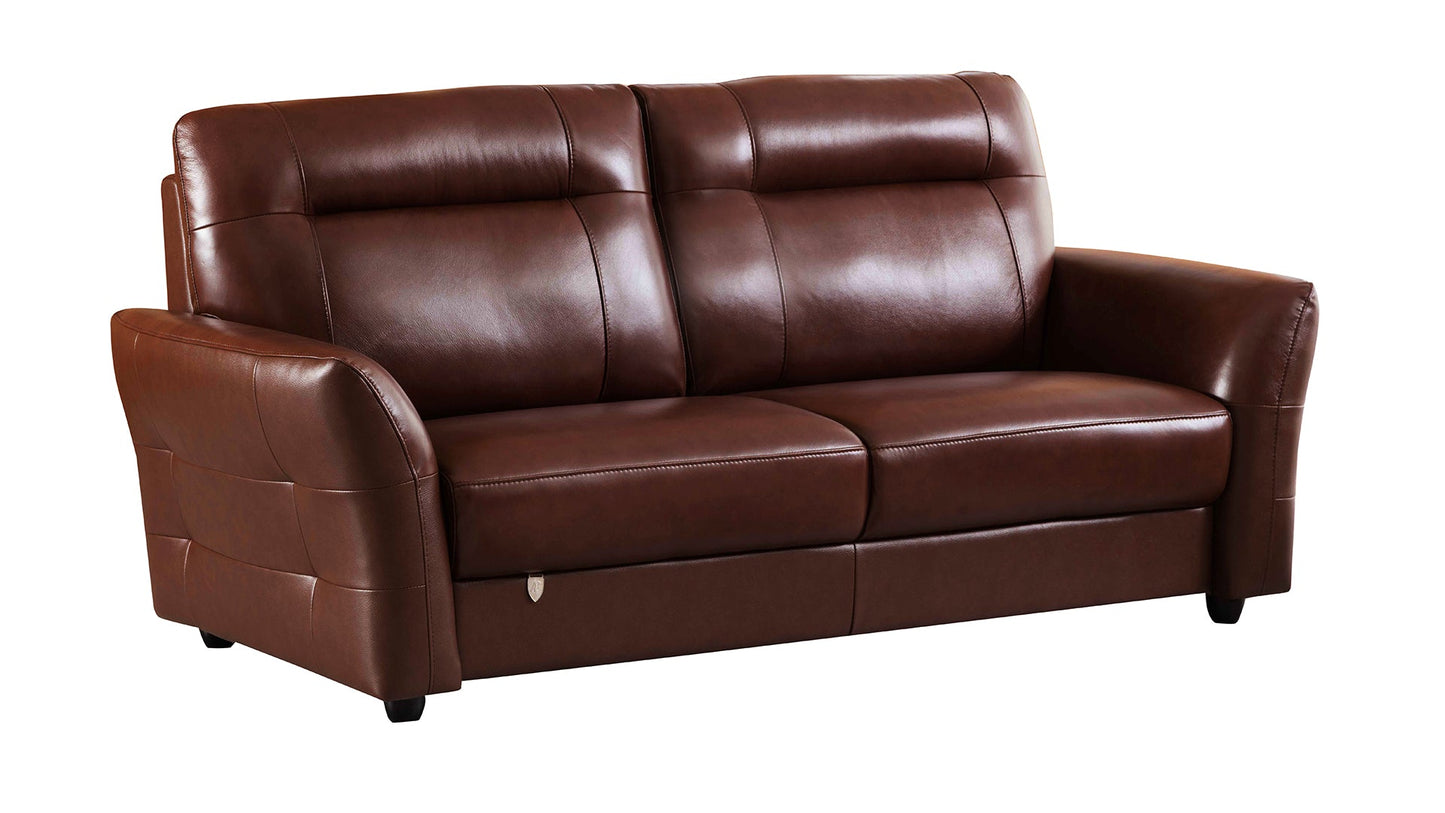 EK090 Italian Leather Sofa Set