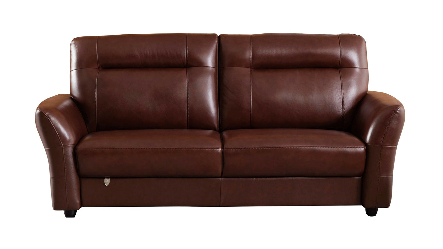 EK090 Italian Leather Sofa Set