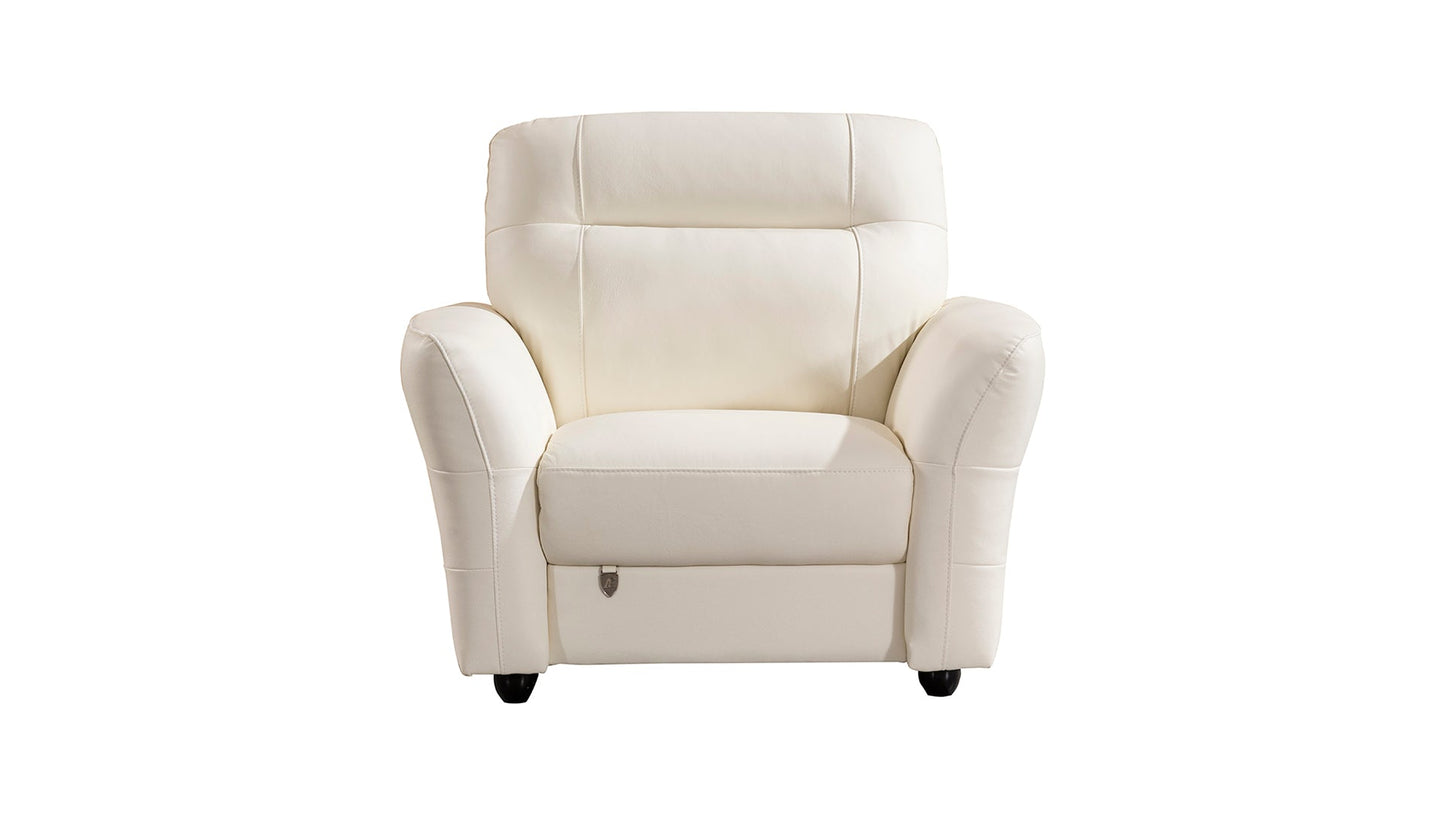 EK090 Italian Leather Sofa Set